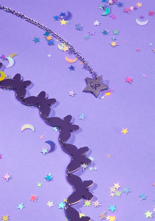 silver butterfly belt - Image 4